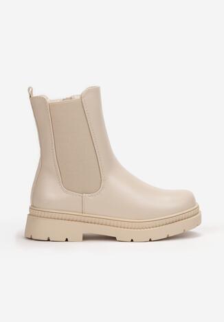 Beżowe Botki Verdraia