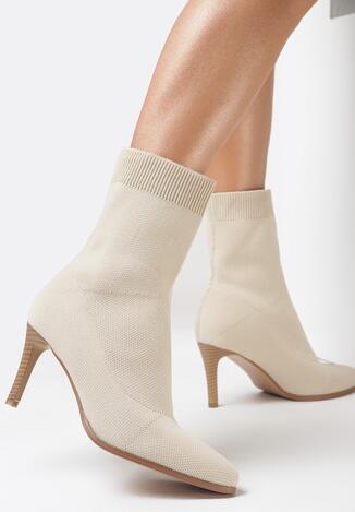 Beżowe Botki Kratolos