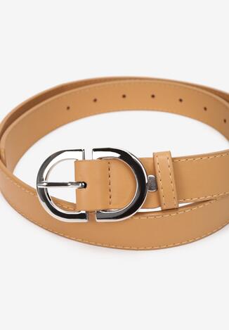 Brązowy Pasek z Klamrą Aishat