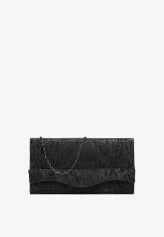 Czarna Torebka Kopertówka Zarnigar