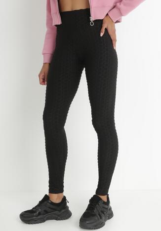 Czarne Legginsy Push-Up Ralme