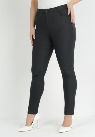Czarne Spodnie Skinny Gasi