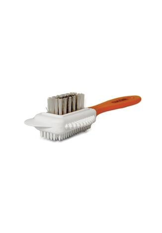 Pomarańczowa Szczotka do Czyszczenia Obuwia z Nubuku i Zamszu