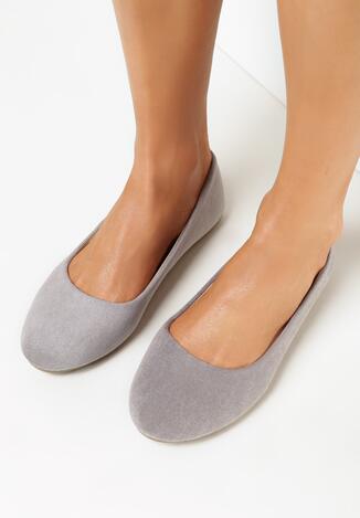 Szare Balerinki z Ekozamszu Jange