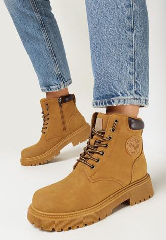 Brązowe Traperki Lianep