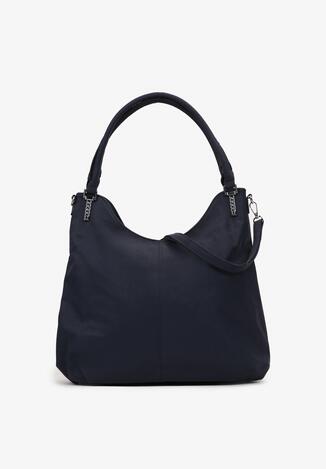 Granatowa Torebka Tote Typu Worek Tornelia