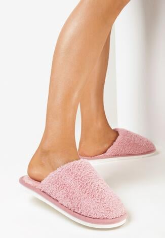 Różowe Kapcie z Futerkiem Mirexa