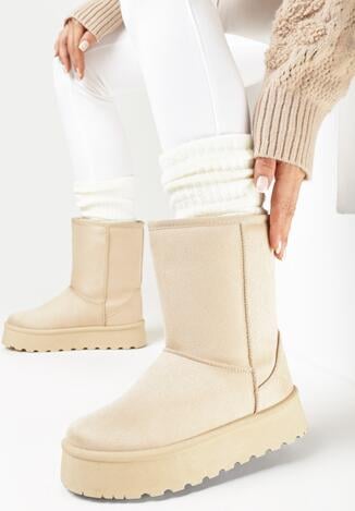 Jasnobeżowe Śniegowce na Platformie Borvale