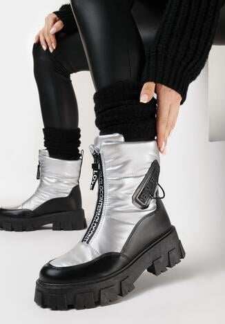 Ezüst Hótaposó csizma