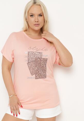 T-shirt Roz deschis