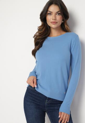 Pulover Albastru deschis