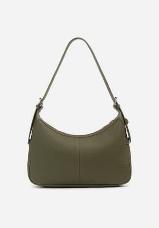 Zielona Casualowa Mała Torebka Hobo na Ramię Tailise