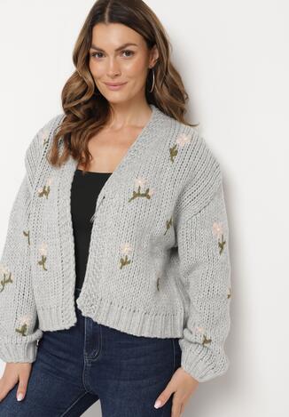 Cardigan Gri