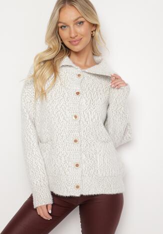 Cardigan Gri deschis