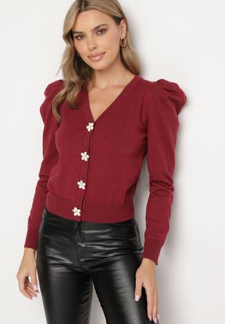 Cardigan Bordo