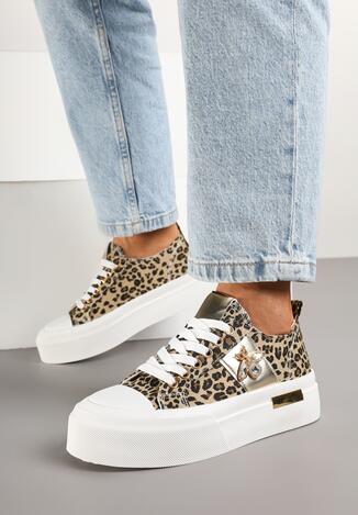 Sneakers Imprimeu leopard