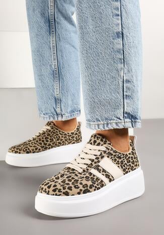 Sneakers Imprimeu leopard