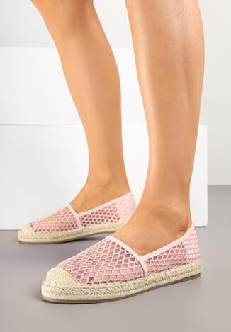 Rózsaszín Espadrilles