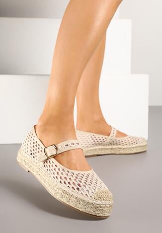 Espadrile Bej