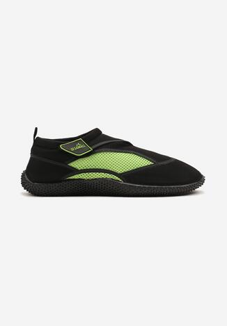 Pantofi sport Negru cu verde