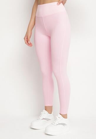 Różowe Legginsy z Modelującymi Przeszyciami Selettia