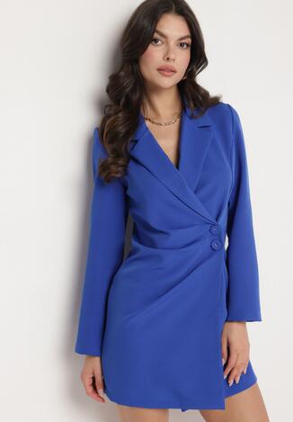 Granatowa Sukienka Iontheme