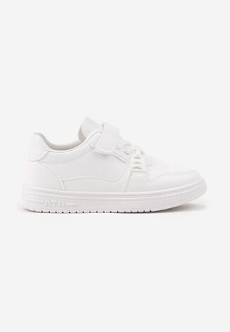 Białe Buty Sportowe Sneakersy z Ozdobą Nolivine