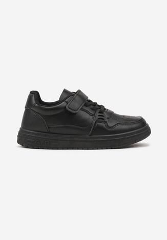 Czarne Buty Sportowe Sneakersy z Ozdobą Nolivine