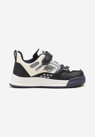Beżowo-Niebieskie Buty Sportowe Mosophoros