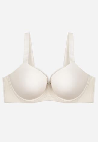 Biały Gładki Biustonosz Klasyczny Idahlina