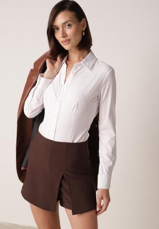 Pantaloni scurți Maro