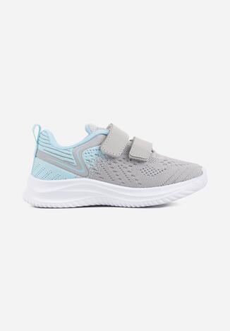 Pantofi sport Gri cu albastru