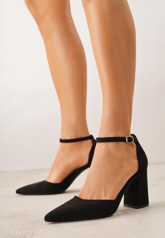 Pantofi cu toc Negri