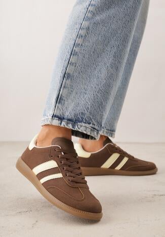 Sneakers Maro cu galben