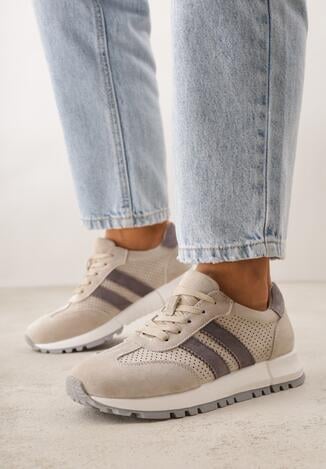 Sneakers Bej deschis