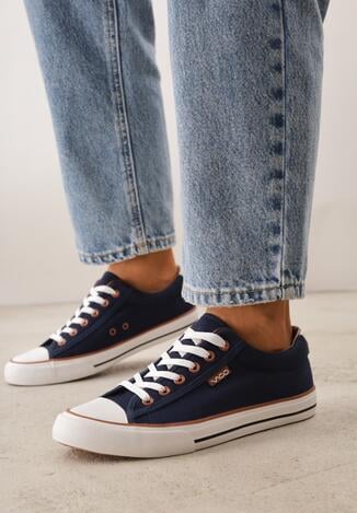 Teniși înalți Bleumarin