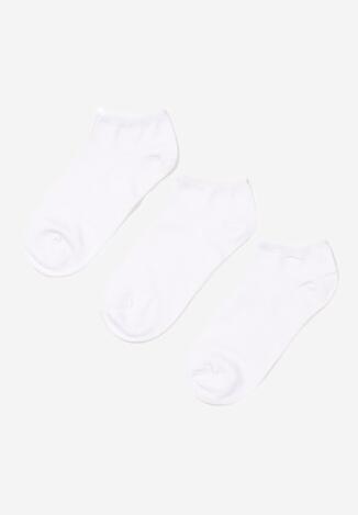 3-pack Białe Skarpety Echonoe