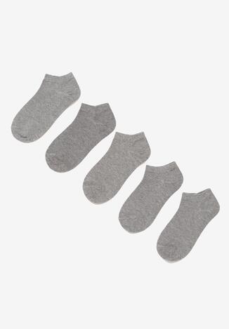 5-pack Ciemnoszare Skarpety Delmavia