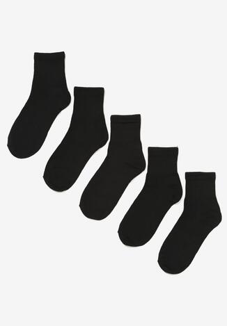 5-pack Czarnych Skarpet Nemenphise