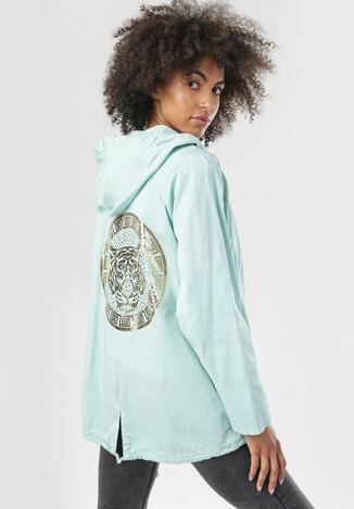 Miętowa Kurtka Usinrya