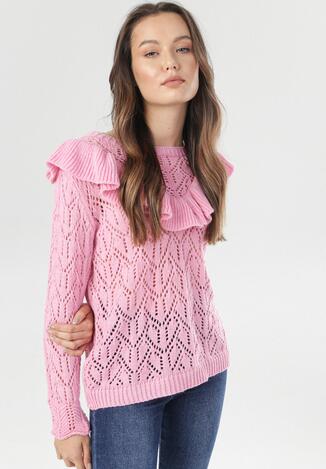 Różowy Sweter Brizyra
