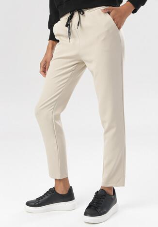 Beżowe Spodnie Mhyrera