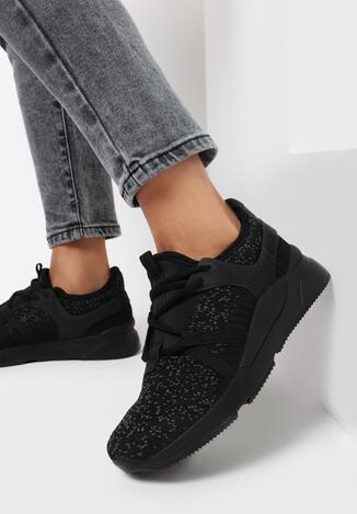 Czarne Buty Sportowe Brizlea