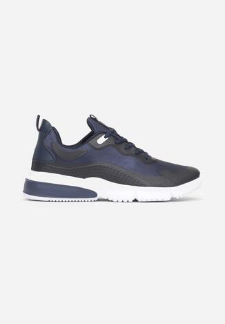 Granatowe Buty Sportowe Nymelin