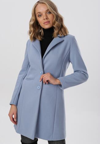 Jasnoniebieski Płaszcz Zellnixi