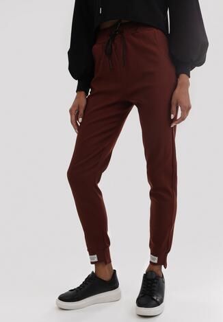 Bordowe Spodnie Hillbrew