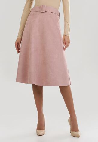 Jasnoróżowa Spódnica Seagleam