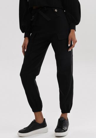 Czarne Spodnie Uhrryss