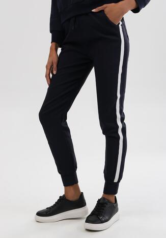 Granatowe Spodnie Varona