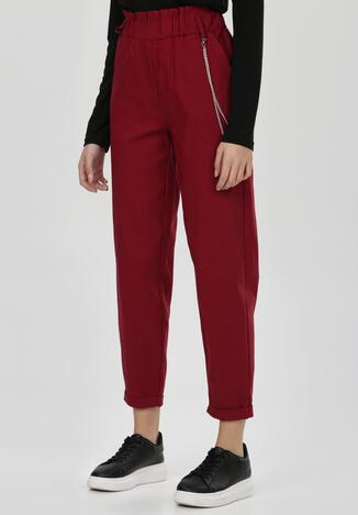 Bordowe Spodnie Sweetpearl